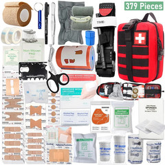 379pcs Survival First Aid Kit – Full Set Outdoor Gear Emergency Trauma Bag