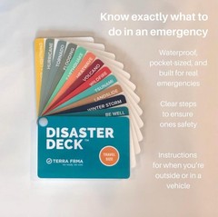 Disaster Guide for Emergency Preparedness Kit – Waterproof Wildfire Earthquake
