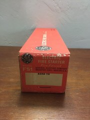 Vintage General Electric Fire Starter Fan Forced Model FS1 – New