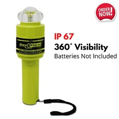 Electronic Distress Flare & Flag Waterproof IP67 Ocean Signal For Emergency Use