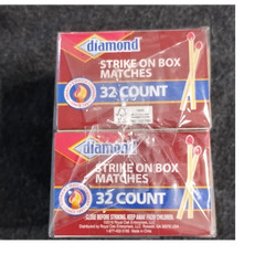 Diamond Strike On Box Matches 10 Pack 32 Count Each Camping Hiking