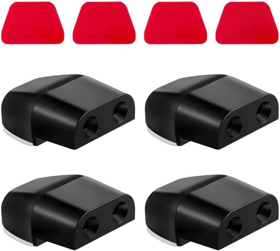 4 PCS Deer Whistles for Car, Auto Deer Warning Whistle Devices with Adhesive Tap