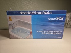 waterBOB Emergency Drinking Water Storage Up To 100 Gallons Survival Kit Fresh