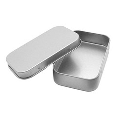 Long Lasting Practical Tinplate Box Storage Case Hiking Sturdy Survival