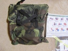 NWT Iguana Bed Net System M81 Woodland Camo Bug Net Pop Up Tent