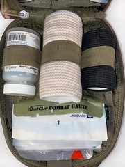 Individual First Aid Kit (IFAK) Condor Olive Drab with Ethicon Suture Kit