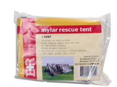 Ever Ready First Aid Emergency Mylar Thermal Survival Camping Tent for 2 Adults