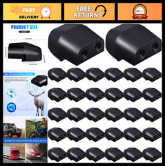 30 Pcs Deer Whistles for Vehicles – Wind Activated Ultrasonic Warning Devices, W