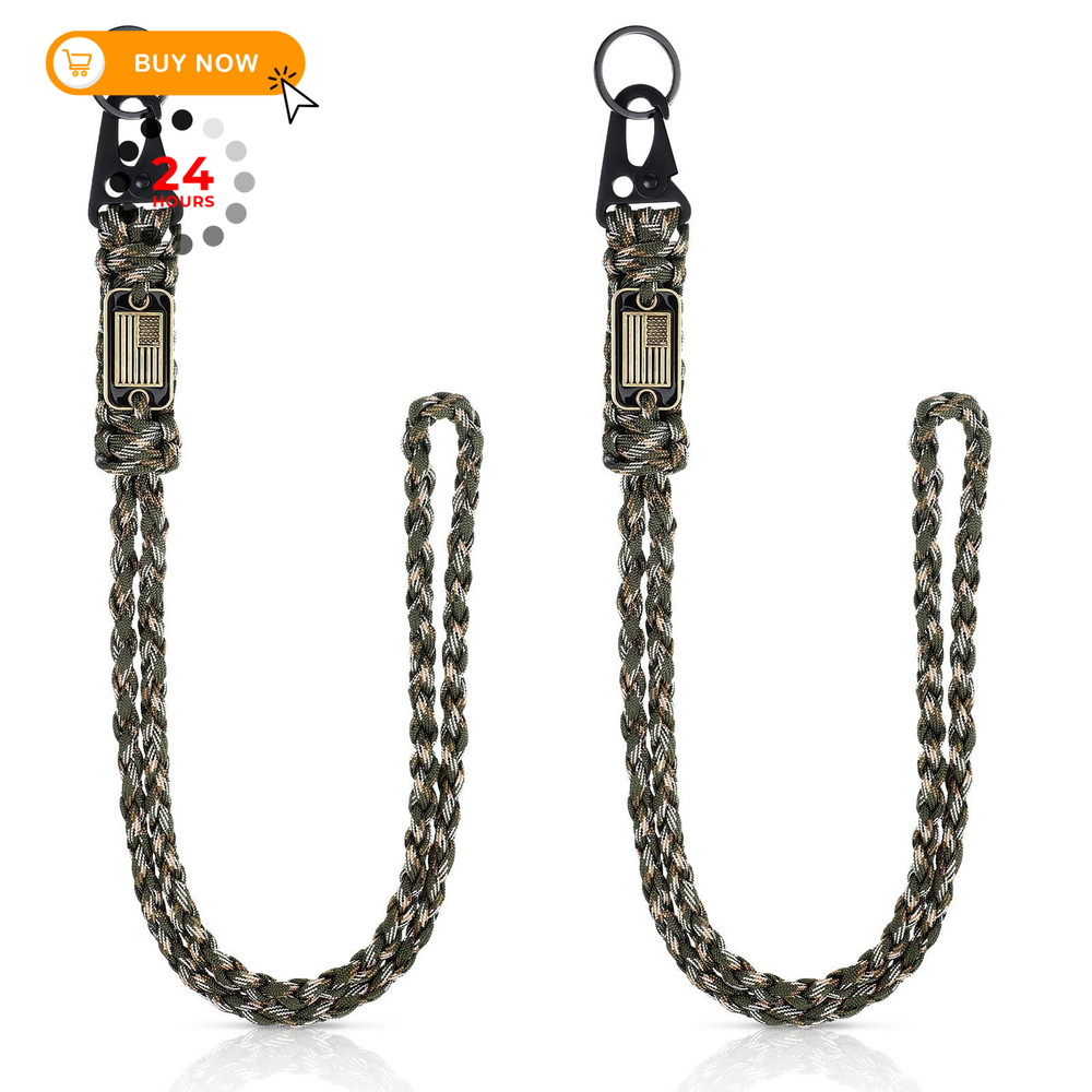 Frienda 2 Set 22 inch / 56 cm (Extendable to 80 inch), Vintage Camouflage