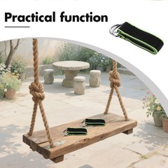 4 Pcs Swing Hammock Safety Rope Set Accessories Tree Straps Chair Hanging