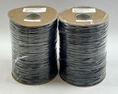 Survival Cord Black PIA-C-5040 Type IA 1000 yd Spool Lot of 2