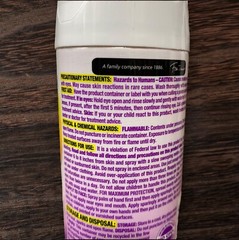 x3 Insect Repellent OFF! Family Care Picaridin Aerosol Spray Deet Free 5 oz (3)