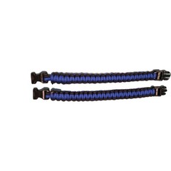 Thin Blue Line Paracord Bracelet-2 Bracelets
