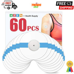 60 Pack Freestyle Sensor Covers for Libre 2/3,Waterproof Sensor Patches,Adhesive