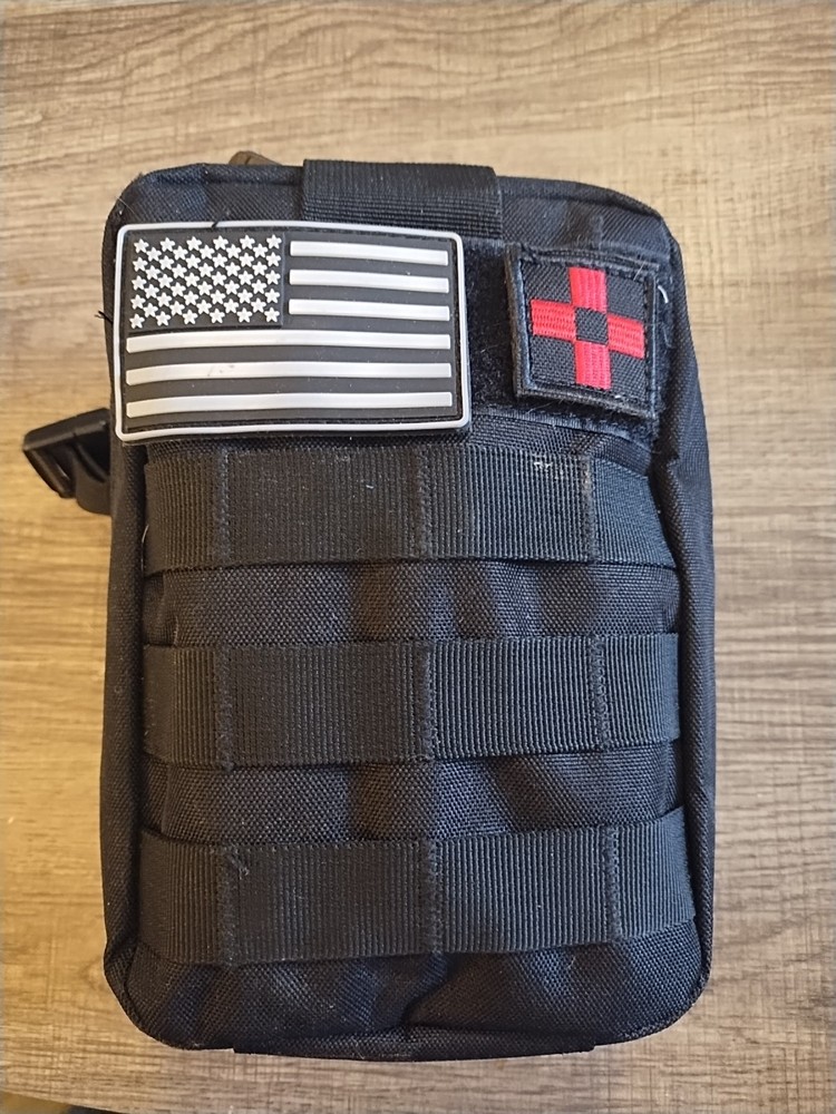 Emergency Survival Kit Bag First Aid Bug out Military Prepper Kit 142Pcs Bag