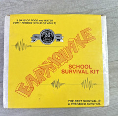 1990 Earthquakes Tornadoes & Hurricanes Survival Kit Harvey Enterprises Co. 1001