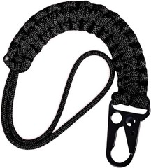 Tactical Paracord Keychain with Cobra Weave – Military Grade 550 Survival Gear,