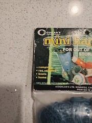 Vintage Coghlan’s Mini Hammock Boats Camping Nylon Old New Stock