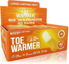 Toe Warmers 40 Pairs (80 Warmers) – Up to 10 40 Warmers, White
