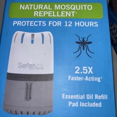 2 PACK Safer Home SH1200 Indoor/Outdoor Mosquito Repellent Lantern (BRAND NEW)