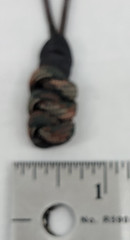 Paracord ~ Woodland Camo ~ Zipper Pull/Knife Lanyards/Key Fob/Tool Keeper ~ 3