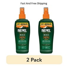 Repel Sportsmen Max Pump Spray Insect Repellent 7.5 ounce 2 Pack