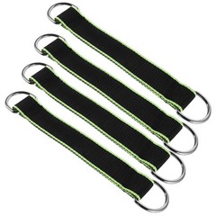 4Pcs Durable Hanging Straps for Swings Tree Swing Strap Rope Assorted Colors
