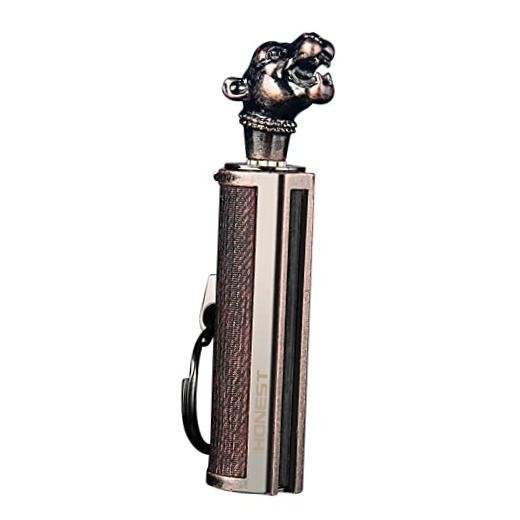 Permanent Match Keychain Lighter, Flint Matchstick Fire Starter Lighter,