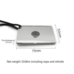 Small Mirror For Survival Mirror Signal Mirror Military Grade 2 X 3 Inch