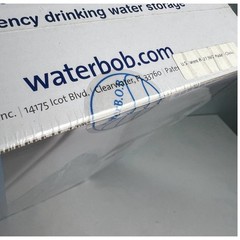WaterBOB Bathtub Emergency Drinking Water Storage Container 100 gallons Sealed