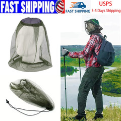 Outdoor Fishing Night Hat Insect Mosquito Bee Mesh Sun Protection Cap Unisex