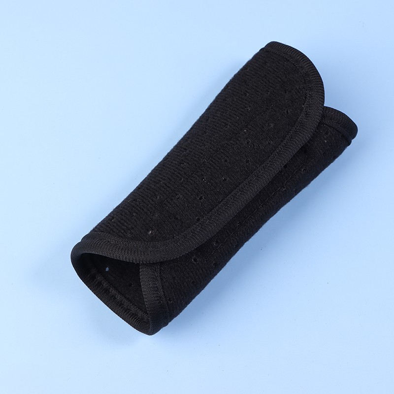 1Pair Shoulder Strap Pad Shoulder Relief Pad Black Decompression Air Cushions