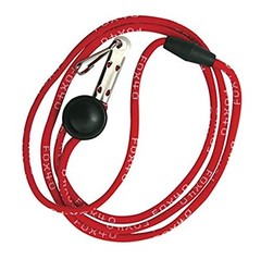 Classic CMG Whistle with Breakaway Lanyard – Red,115 db (Single with Lanyard)