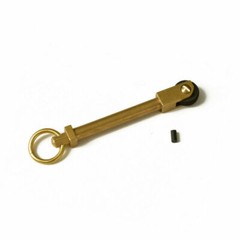 1*Mini EDC Brass Gear Spark Wheel Fire Starter Lighter Survival Outdoor Keychain