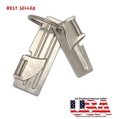 3 Pack Army Issue P38 & P51 Can Openers w/Key Ring US SHELBY CO