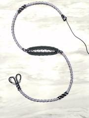 48″ 550 and 95 Paracord Shepherd Rock Sling With Adjustable Finger Loops