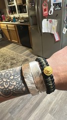 Blues Button Survival Bracelet