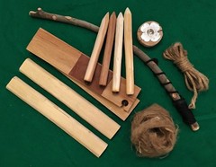 Bow Drill Primitive Fire Kit – Premium Set complete with written instructions!