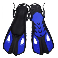 Snorkeling Set: Adjustable Mask, Dry Top Snorkel & Fins for Ultimate Comfort!