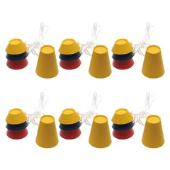 6 Set Winter Golf Tees Accessories Ball Stand Driving Range Rubber