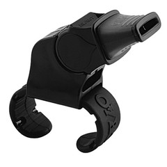 Sonik Blast CMG Fingergrip Pealess Whistle – Black