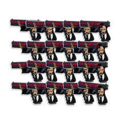 Wick Themed Striker Fire Gun Sticker
