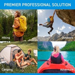 First Aid Kit for Camping, Hiking, Outdoors, OSHA Compliant