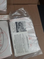 Lot Of 5 Vintage Thompson Survival Snare Kits Muskrat Rabbit ? Military?