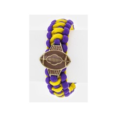 Brand New Stylish Colorfull Football Team Color Paracord Wrist Bracelet Gift Set