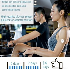 55 Pack Freestyle Sensor Covers, Waterproof & Transparent Adhesive Patches fo…