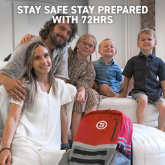 72 HRS Deluxe Emergency Survival Kit – Heavy Duty 72 Hour Bag Survival Kit for E