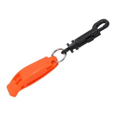 Emergency Whistle Dual Frequency Multifunctional Orange Safety Warning Whistle