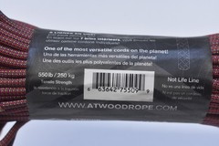 Atwood Rope 550 Paracord 100′ 7 Strand Core Cable Red/Green 550 lb Tensile