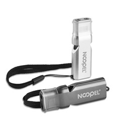 Noopel Coaches Whistle with Lanyard and Mouth Grip, 2 Pack Emergency Whistles…